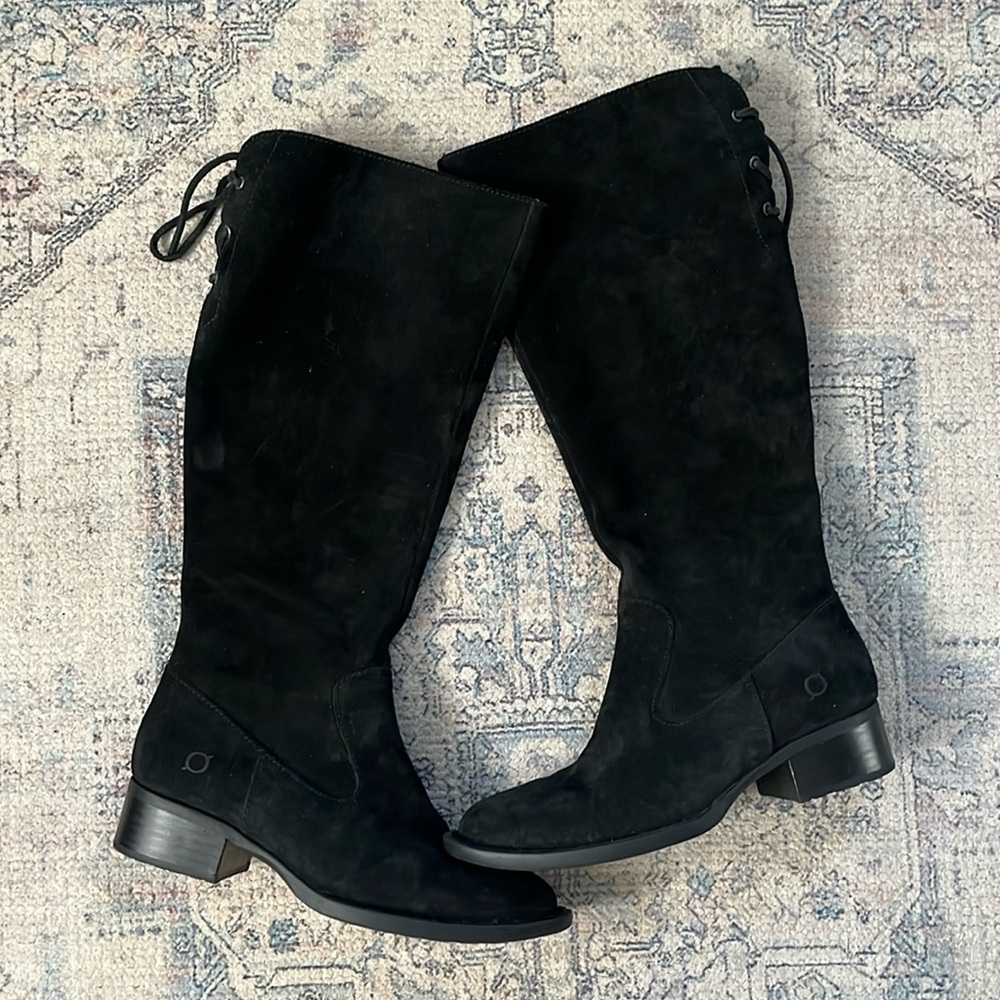 Born Hayden Knee High Suede Boots